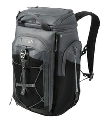 Titan by Arctic Zone 26-Can Backpack Cooler gray with Ice Walls and organized pockets for picnics