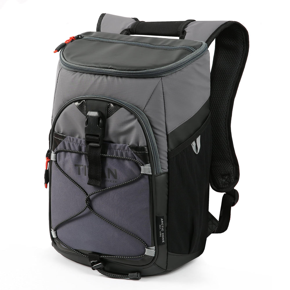 Titan Deep Freeze interior with insulated main compartment keeps foods cold.