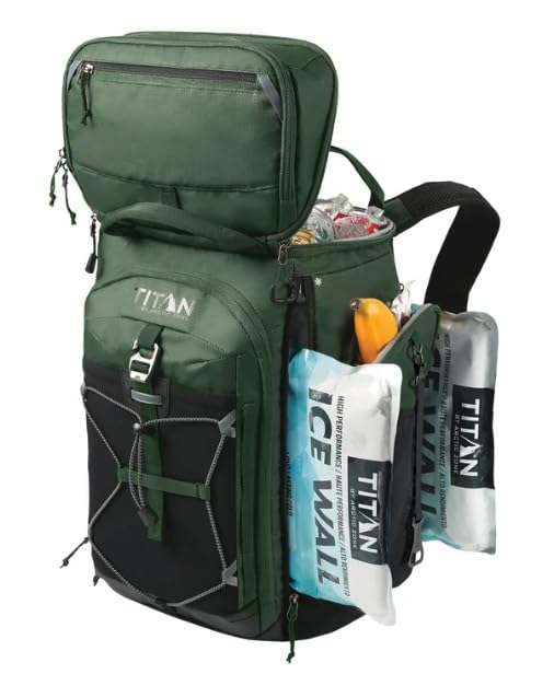 Titan by Arctic Zone organizer-front-access showing condiments and utensils