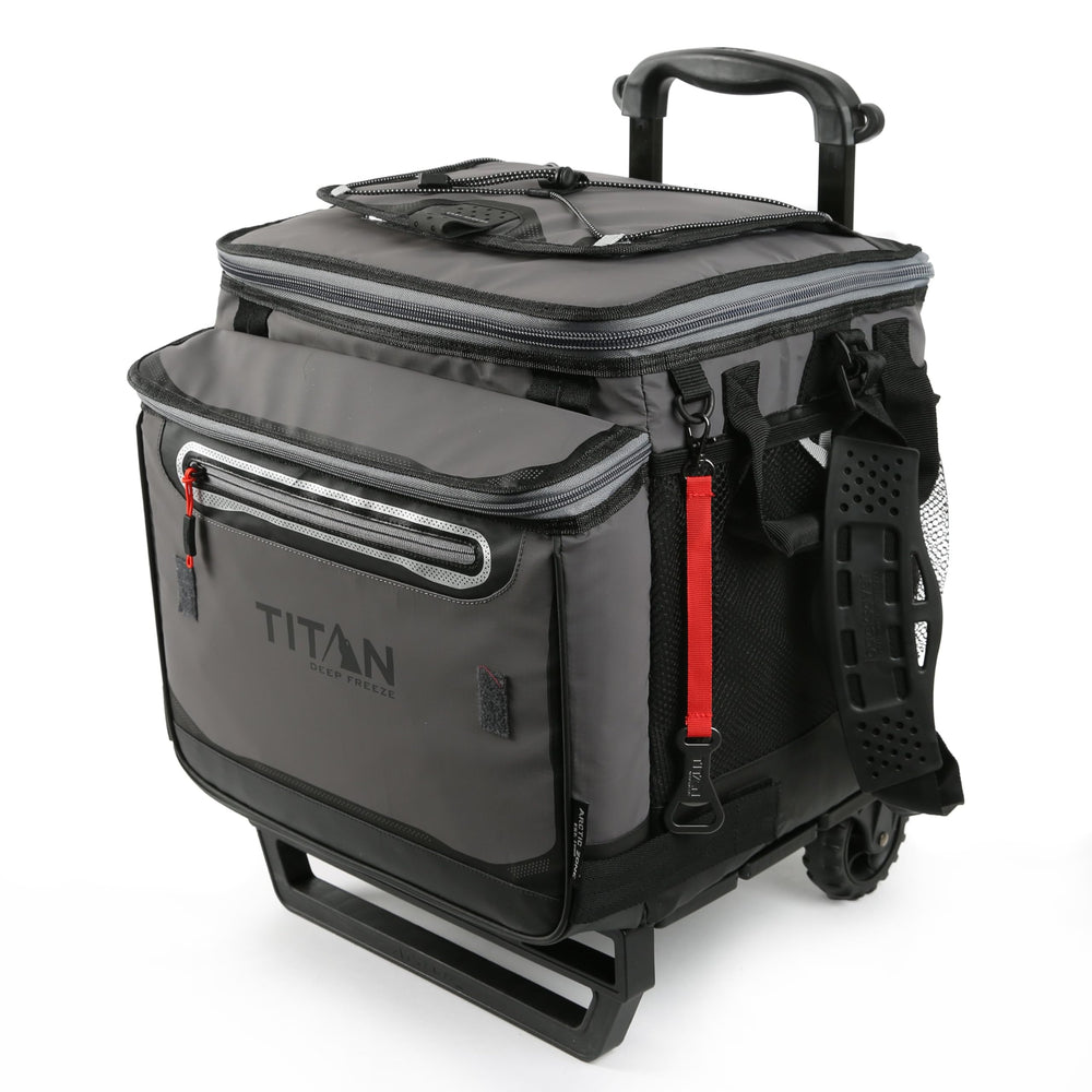 Titan by Arctic Zone cooler with front-compartment for quick access on outings