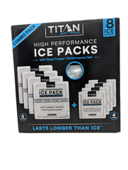 Titan Deep Freeze 600g pack – front view for extended cooling on outings