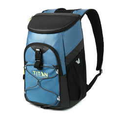 Titan Deep Freeze Backpack Cooler interior main compartment keeps items organized and cold