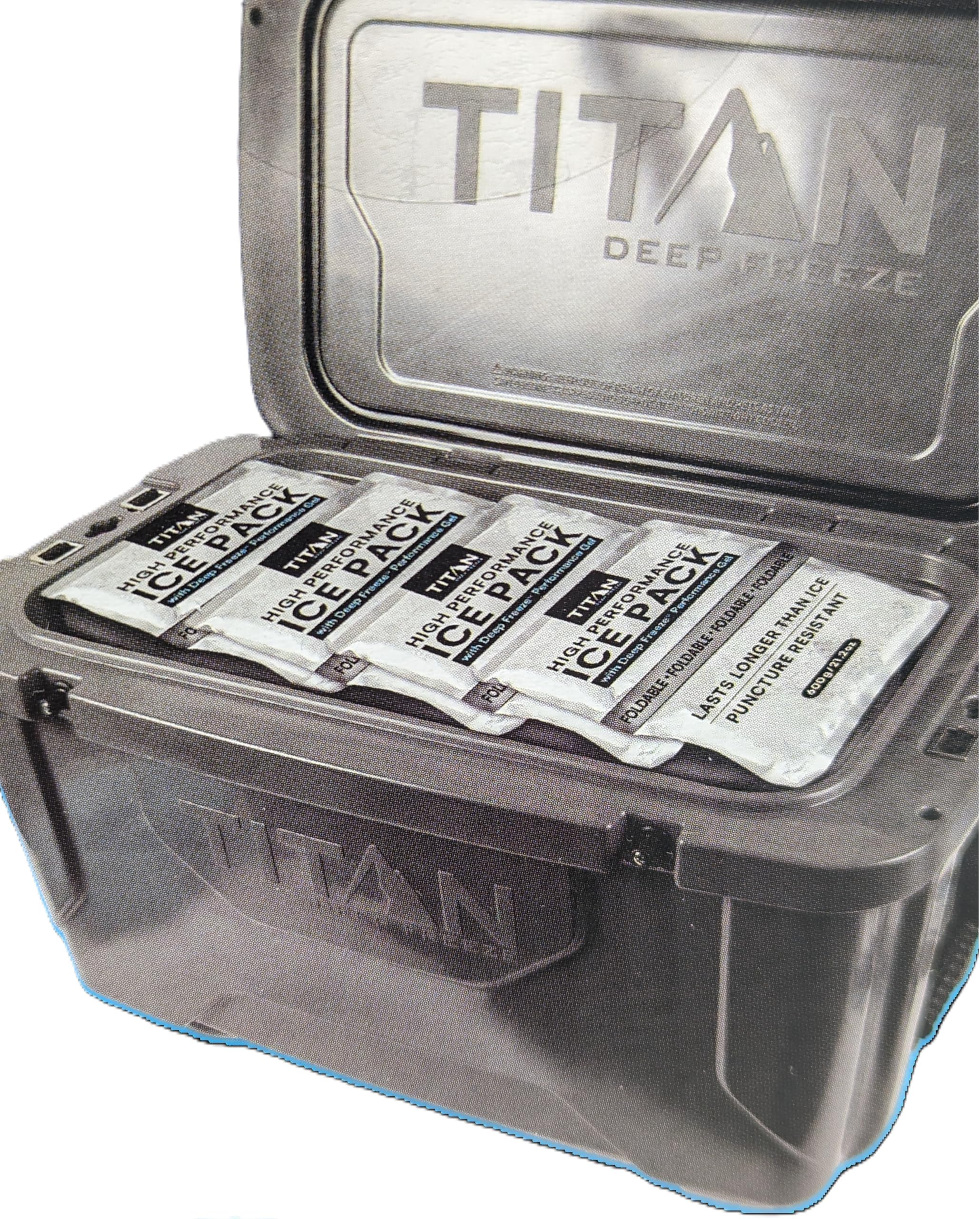Titan Deep Freeze coated exterior – close-up highlights durable multi-layer design