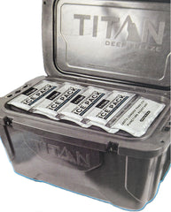 Titan Deep Freeze coated exterior – close-up highlights durable multi-layer design