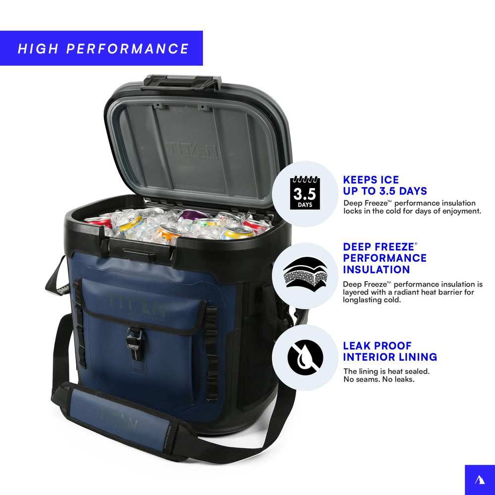 HardBody liner in Titan cooler protecting delicate foods during rugged use