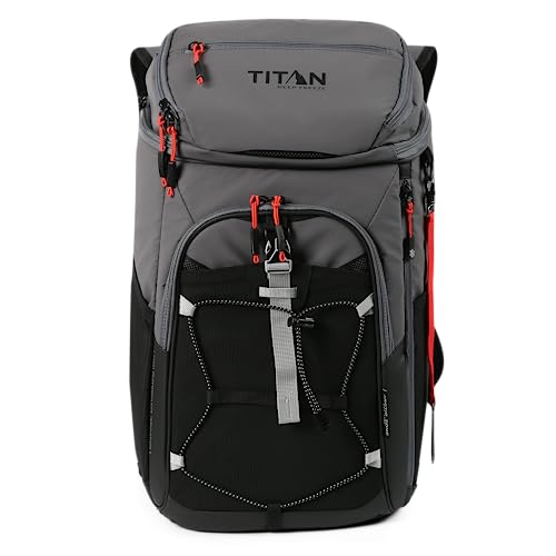 Titan Deep Freeze Ice Wall Backpack Cooler insulation detail highlights triple-layer ColdBlock base.