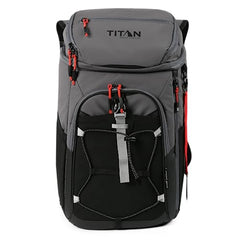 Titan Deep Freeze Ice Wall Backpack Cooler insulation detail highlights triple-layer ColdBlock base.
