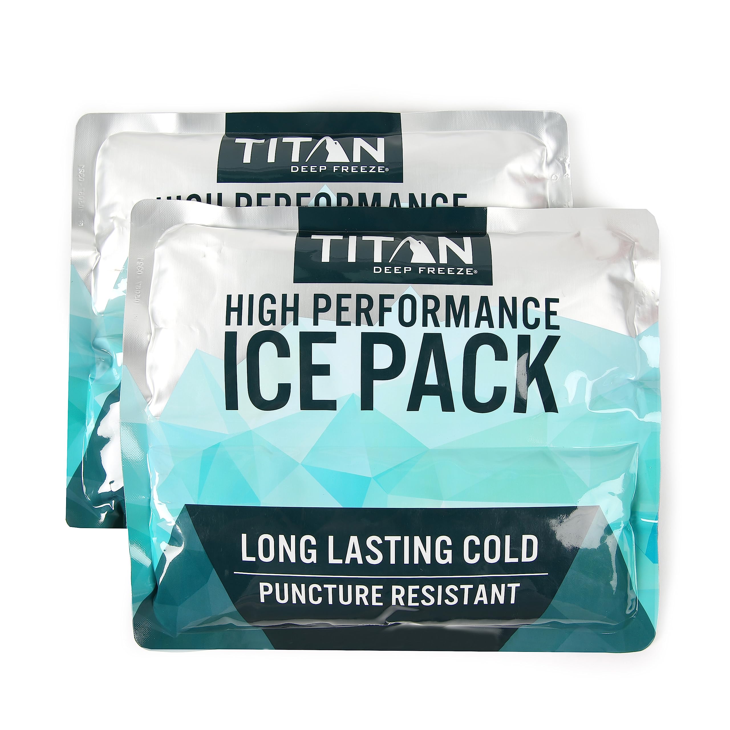 Titan Deep Freeze Ice Wall Backpack Cooler padded back panel for comfortable carrying.