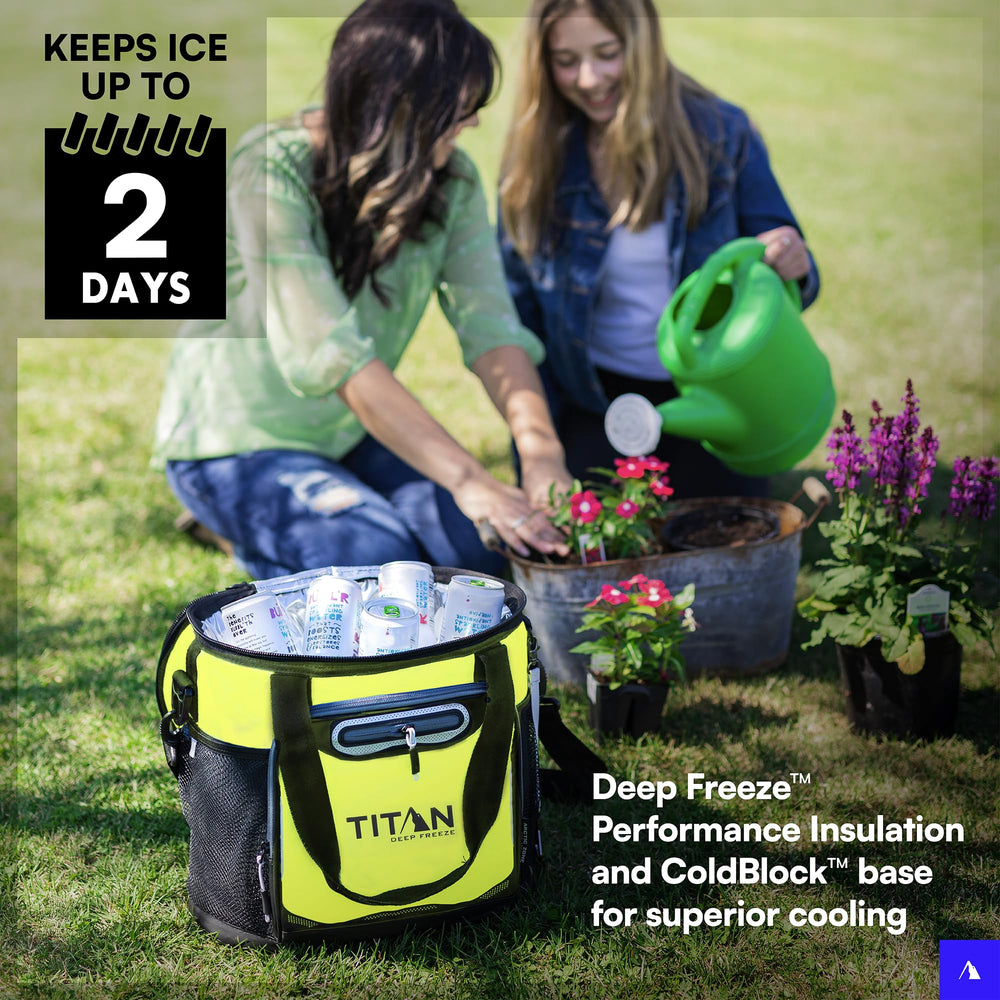 Titan Deep Freeze tote detachable bottle opener adds convenience on outings