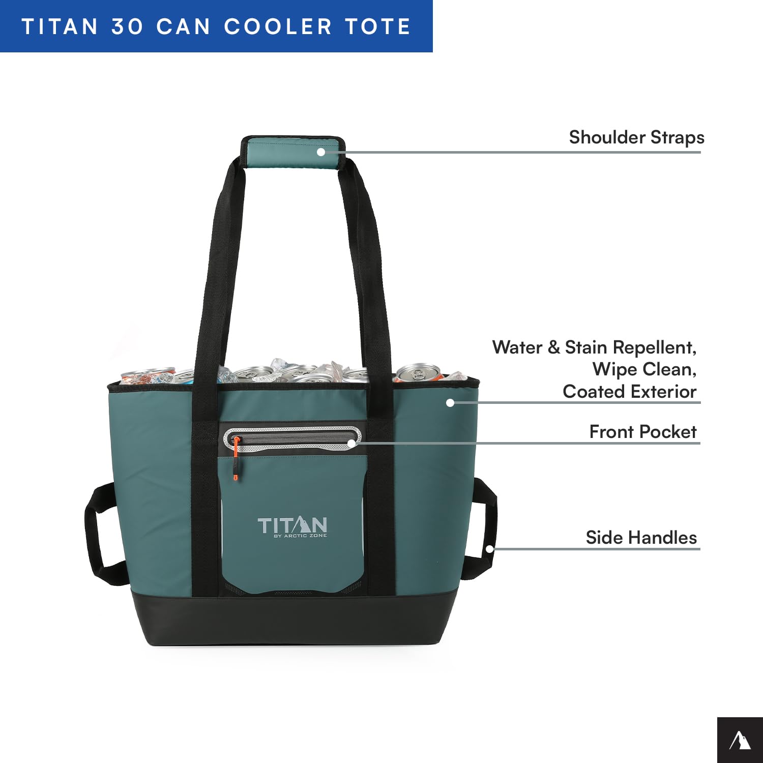 Triple-layer ColdBlock base enhances cooling performance for travel and picnics.