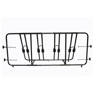 Compact storage option for Titan Ramps bike rack when not in use.