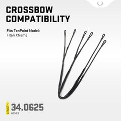 Titan Xtreme cable closeup shows premium construction for longevity.