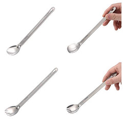Tiware flatware storage bag keeps titanium utensils organized on the go.