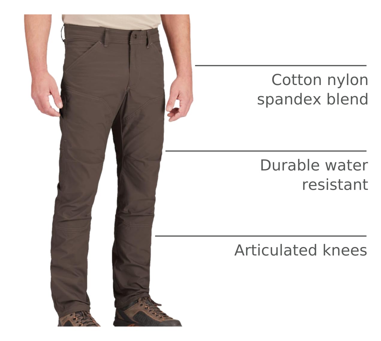 TK Flex Rise back pocket detail for secure storage on trails