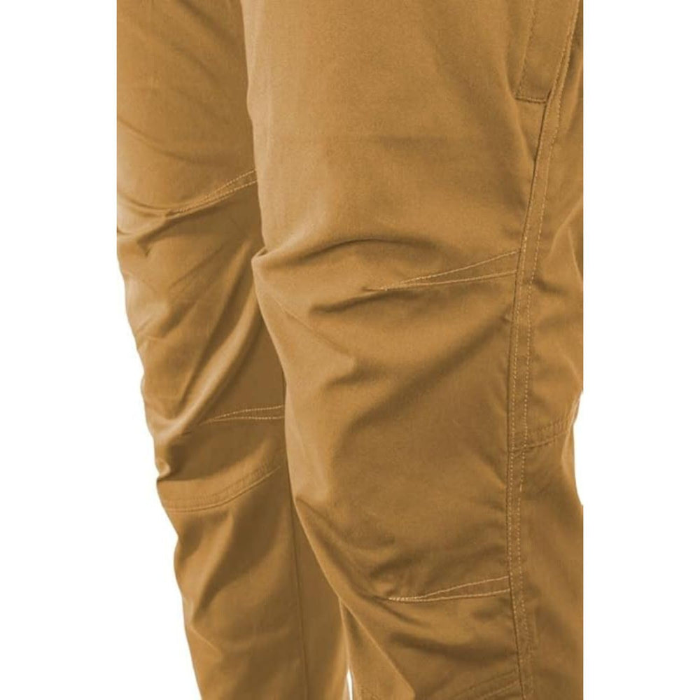 TK Flex Rise pants bronze brown reinforced front pockets keep tools accessible.