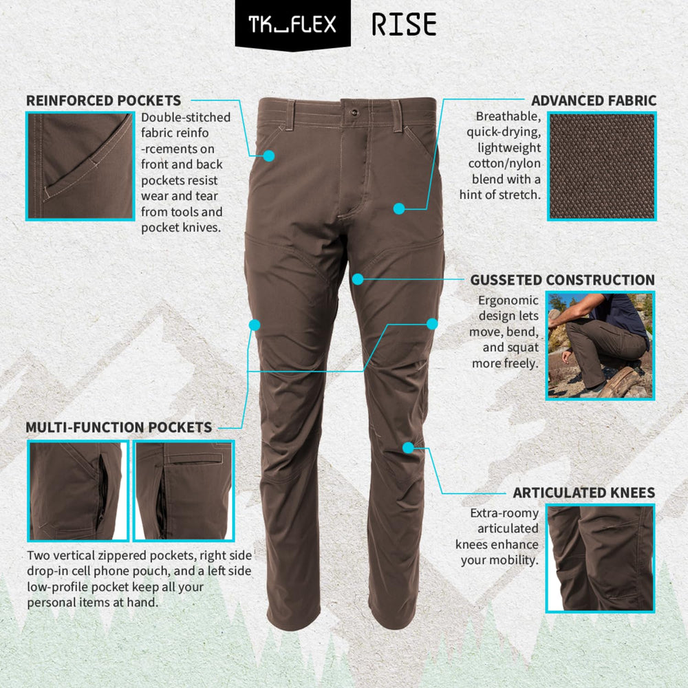 TK Flex Rise waistband adjustment feature for personalized comfort during activities
