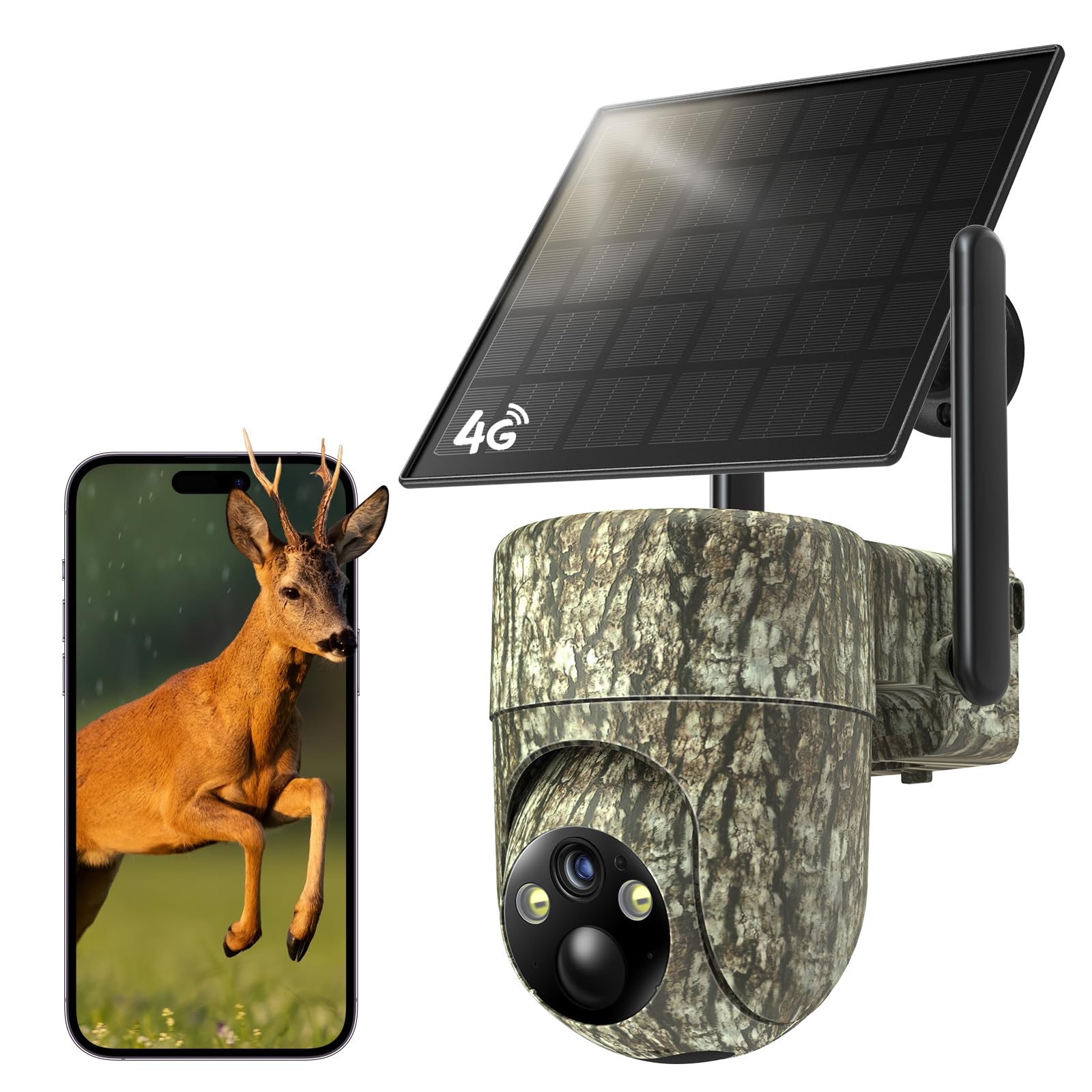 TKENPRO 4G LTE trail camera setup captures reliable wildlife monitoring in real time
