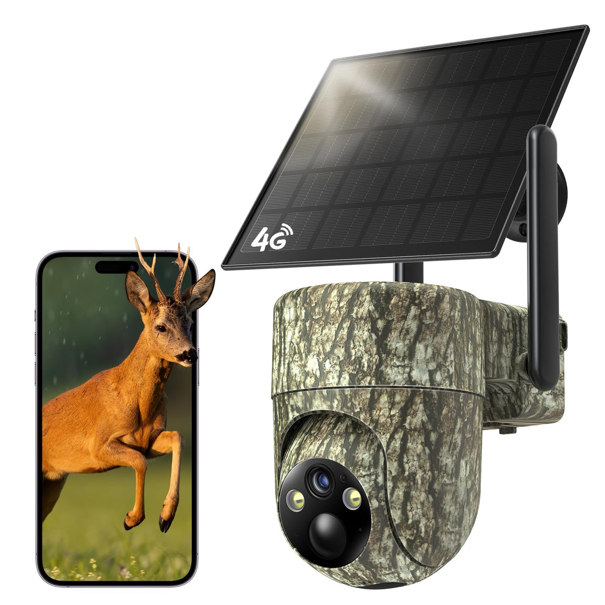TKENPRO 4G LTE trail camera setup captures reliable wildlife monitoring in real time