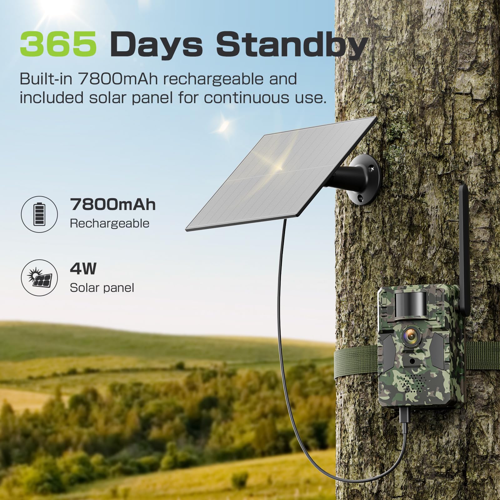 TKENPRO IP66 rugged durability withstands rain and dust for year-round use