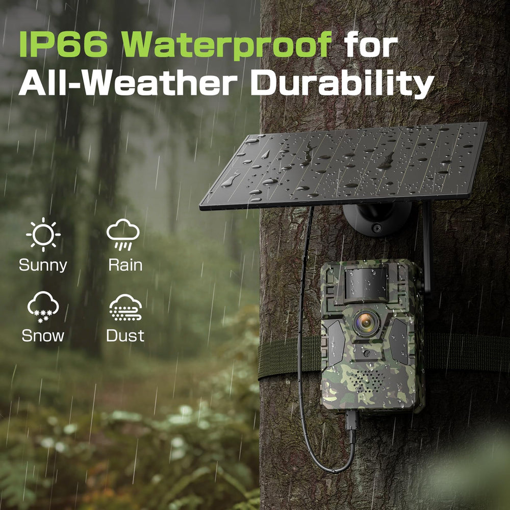 TKENPRO trail camera remote app view confirms live footage sharing with friends