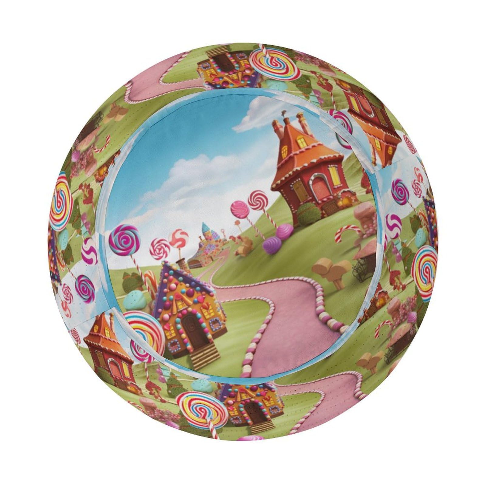 TKJMCSW Candy Land bucket hat vented sides for breathable comfort