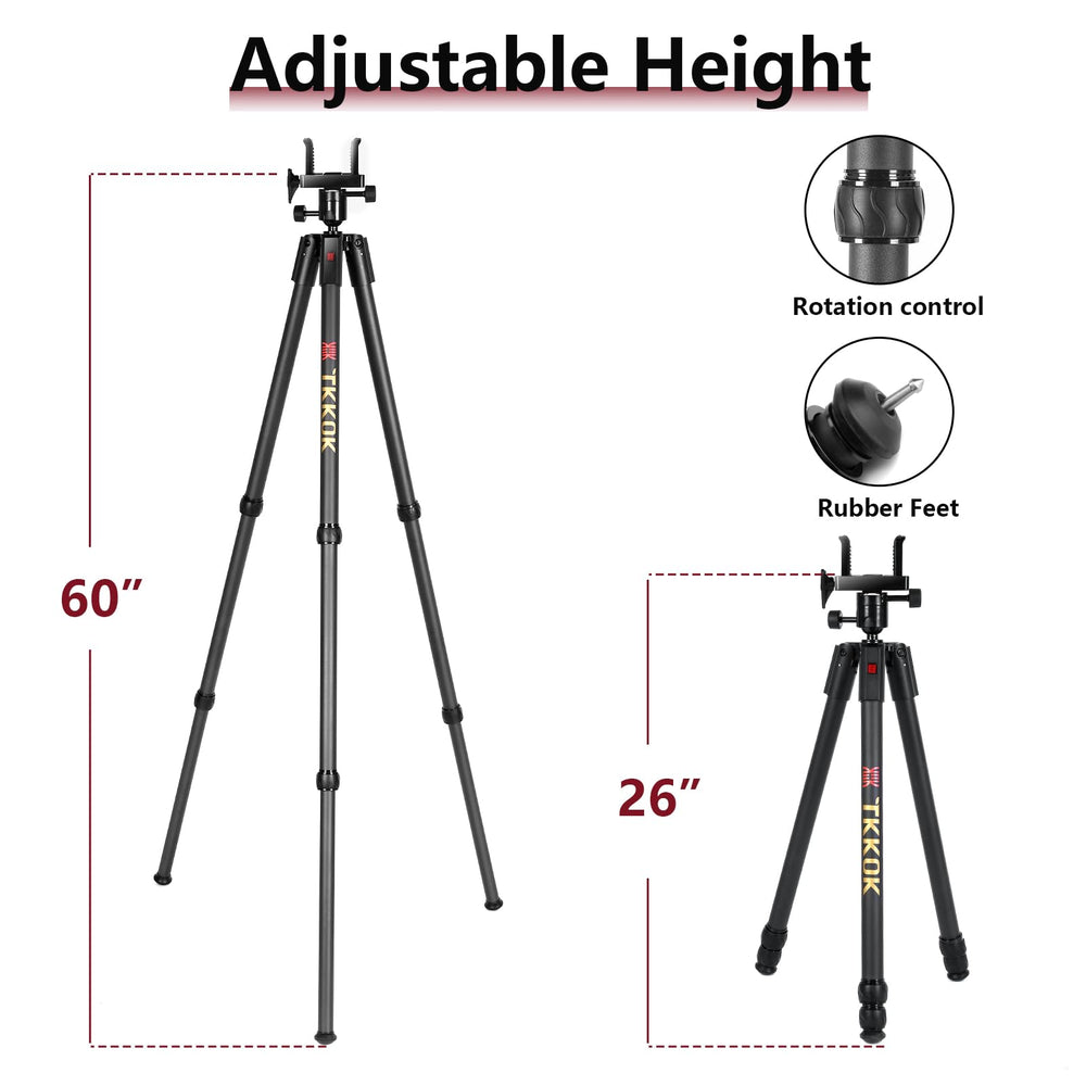TTKOK D60 heavy-duty aluminum construction for rugged field use