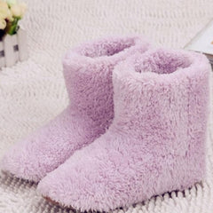 TKOWTB plush velvet interior, soft sole for comfortable home wear.