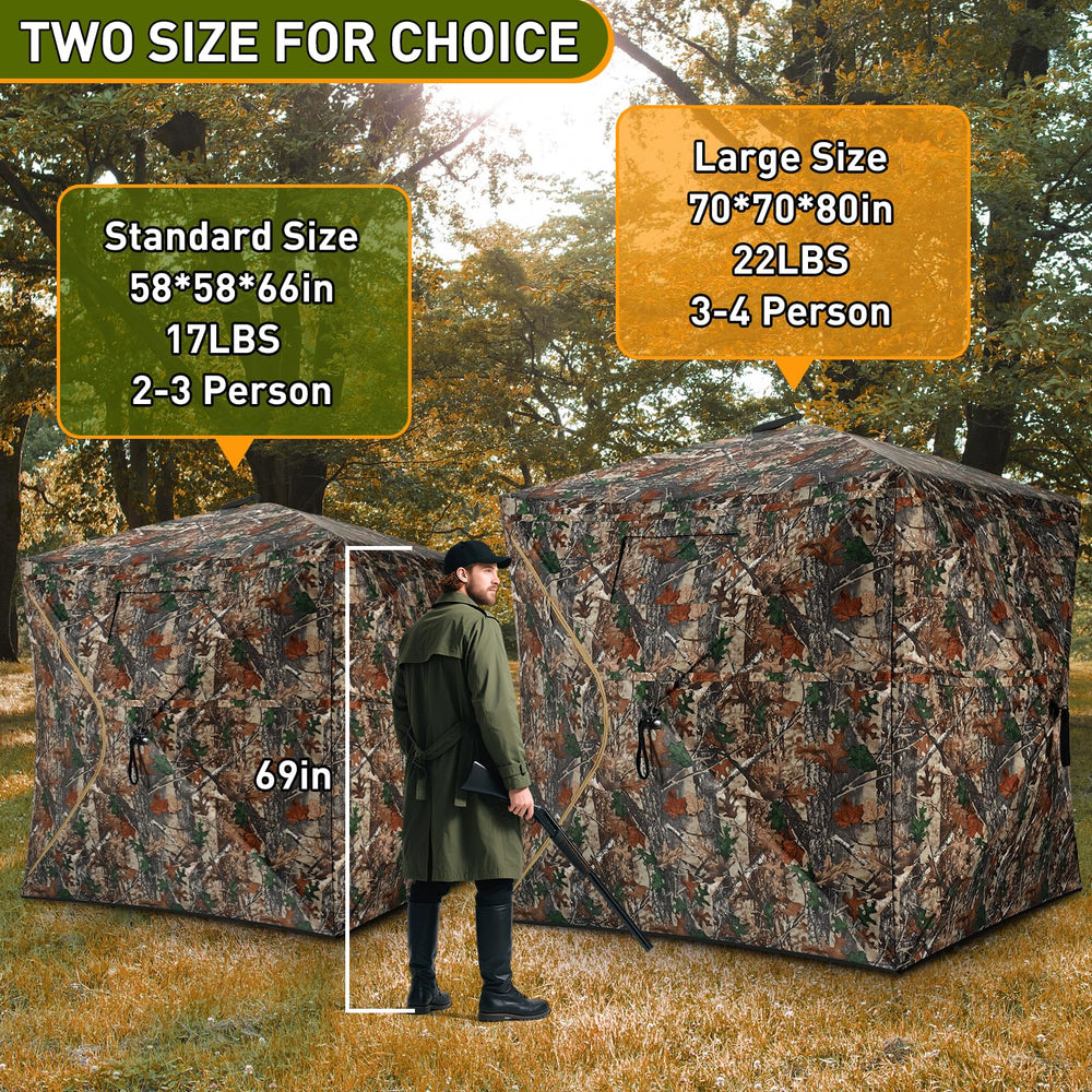 TLC Sport see-through mesh windows provide ventilation while maintaining concealment.