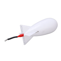 White Tnfeeon Bait Carp Feeder open view