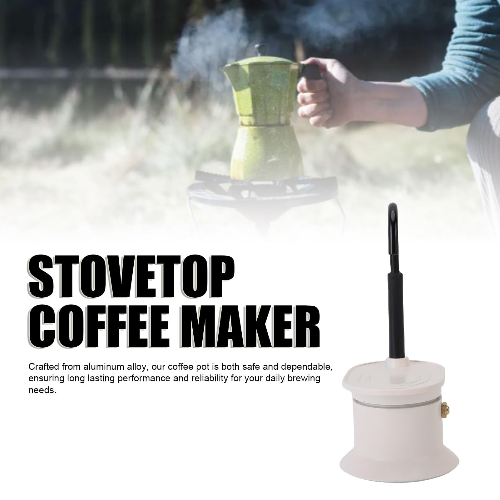 Tnfeeon durable construction ensures reliable daily brewing.