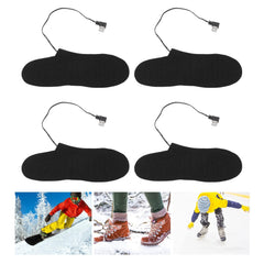 Tnfeeon electric heated toe warmers in use for cold mornings