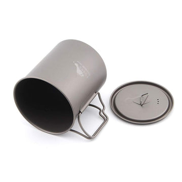 TOAKS Titanium 750ml Pot gradation marks aid precise on trail measurements