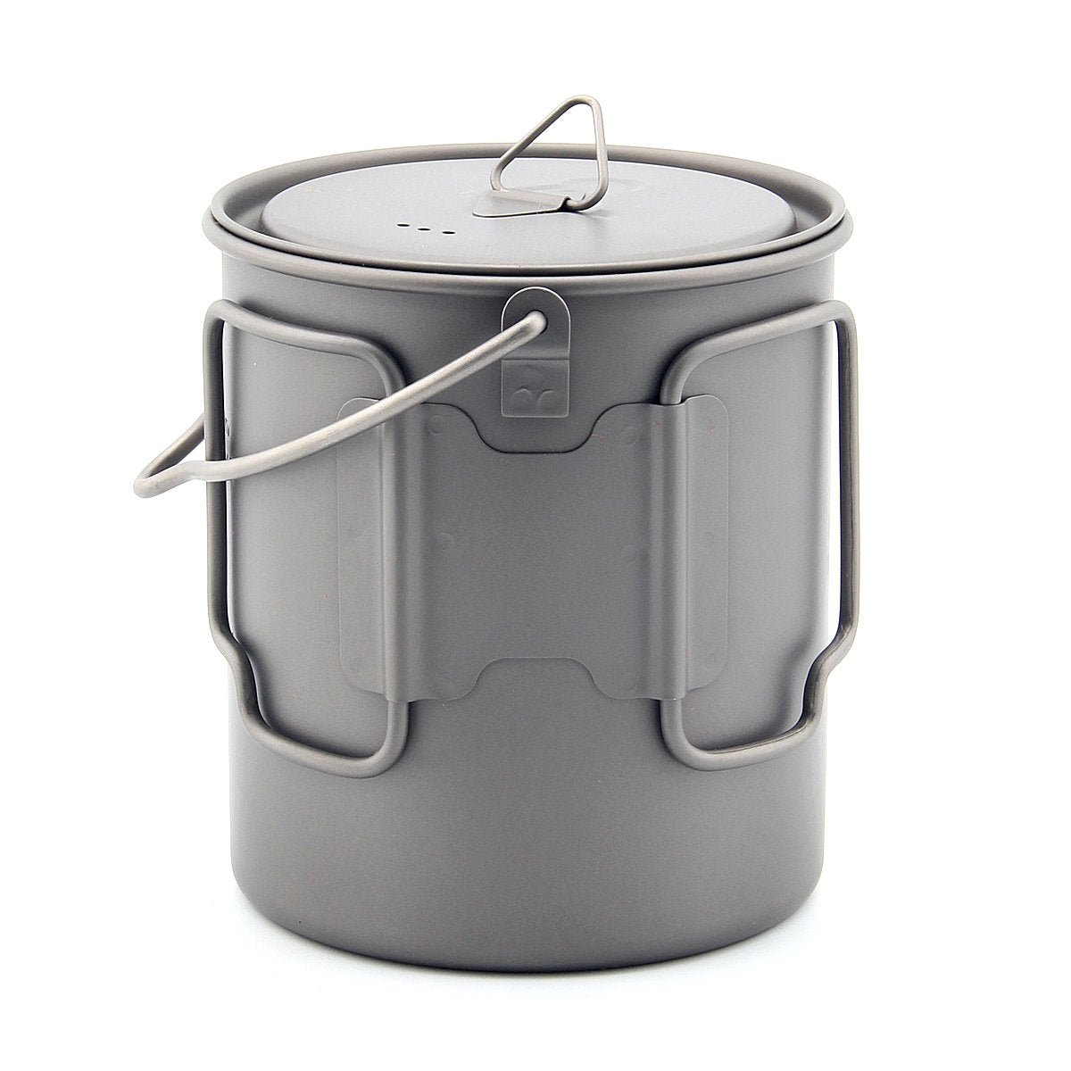 TOAKS titanium 750ml pot with internal ml and oz gradation marks
