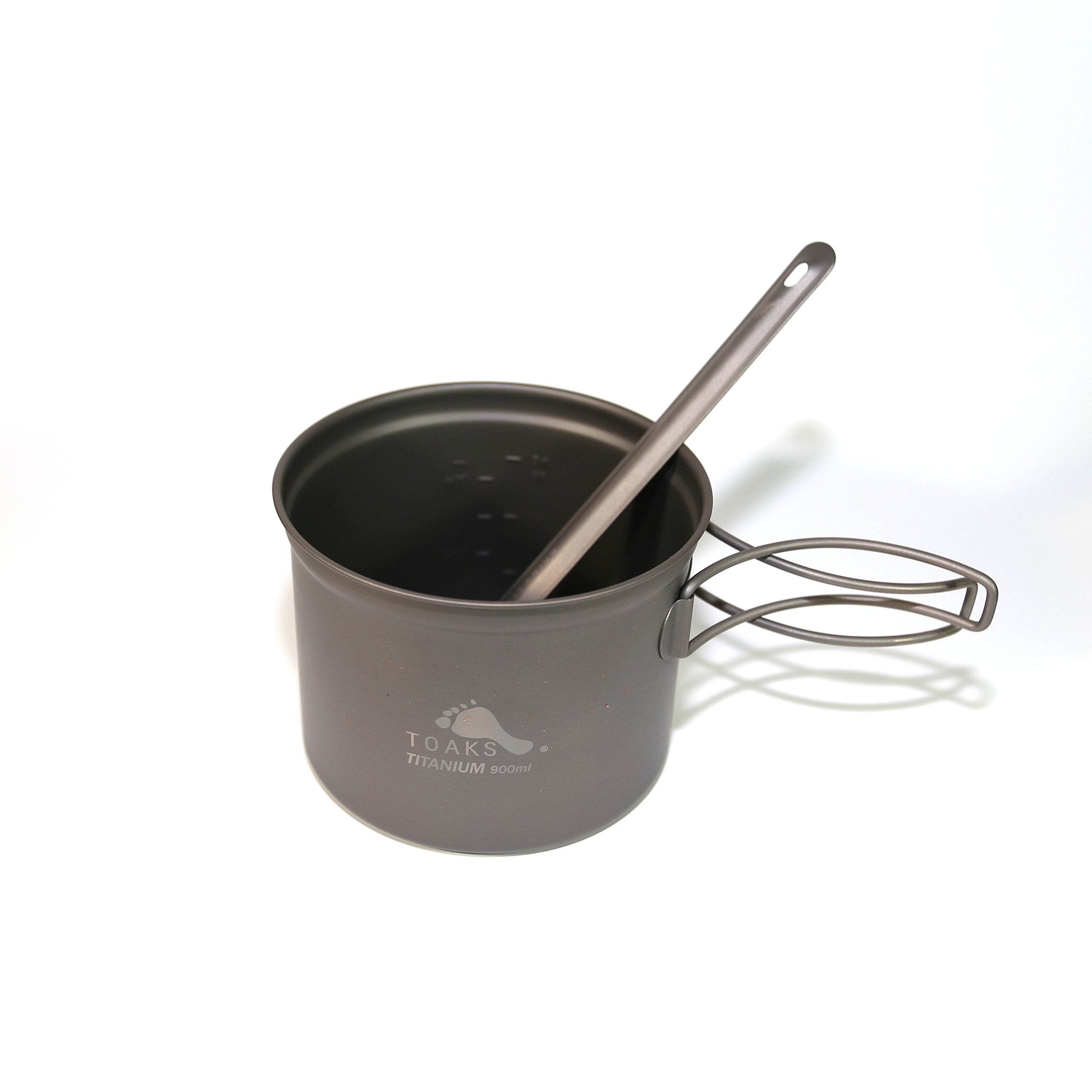 TOAKS titanium 900ml pot height 92mm for compact storage