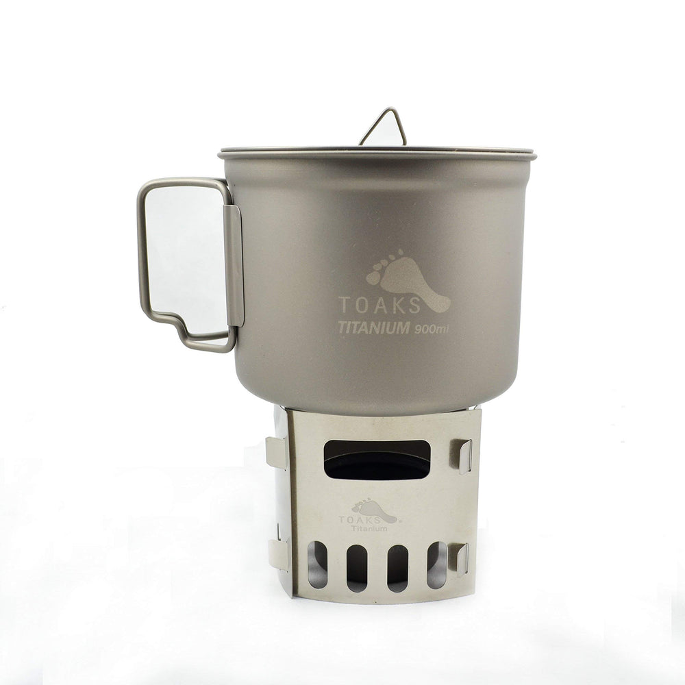 TOAKS Titanium Siphon Stove with optional separate accessories enables flexible setups.