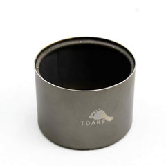 TOAKS Titanium Siphon Stove setup shows compact ultralight camp cooking.