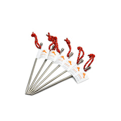 TOAKS titanium tent stake nail for ultralight camping and quick secure anchoring