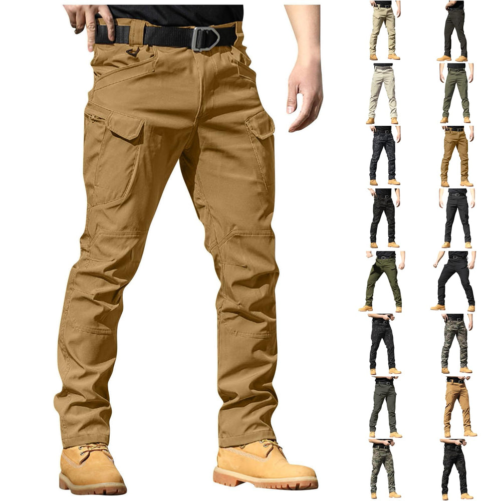 Tobchonp baggy cargo pants knee reinforcement for durability during work