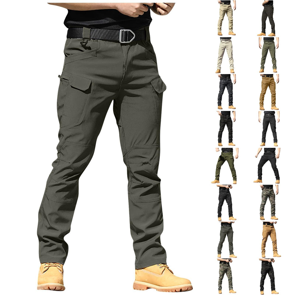 Tobchonp Work Cargo Pants camo pattern blends with outdoor environments.