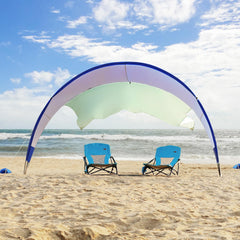 TOBTOS Beach Tent poles 11mm provide a sturdy frame for stable outdoor shade.