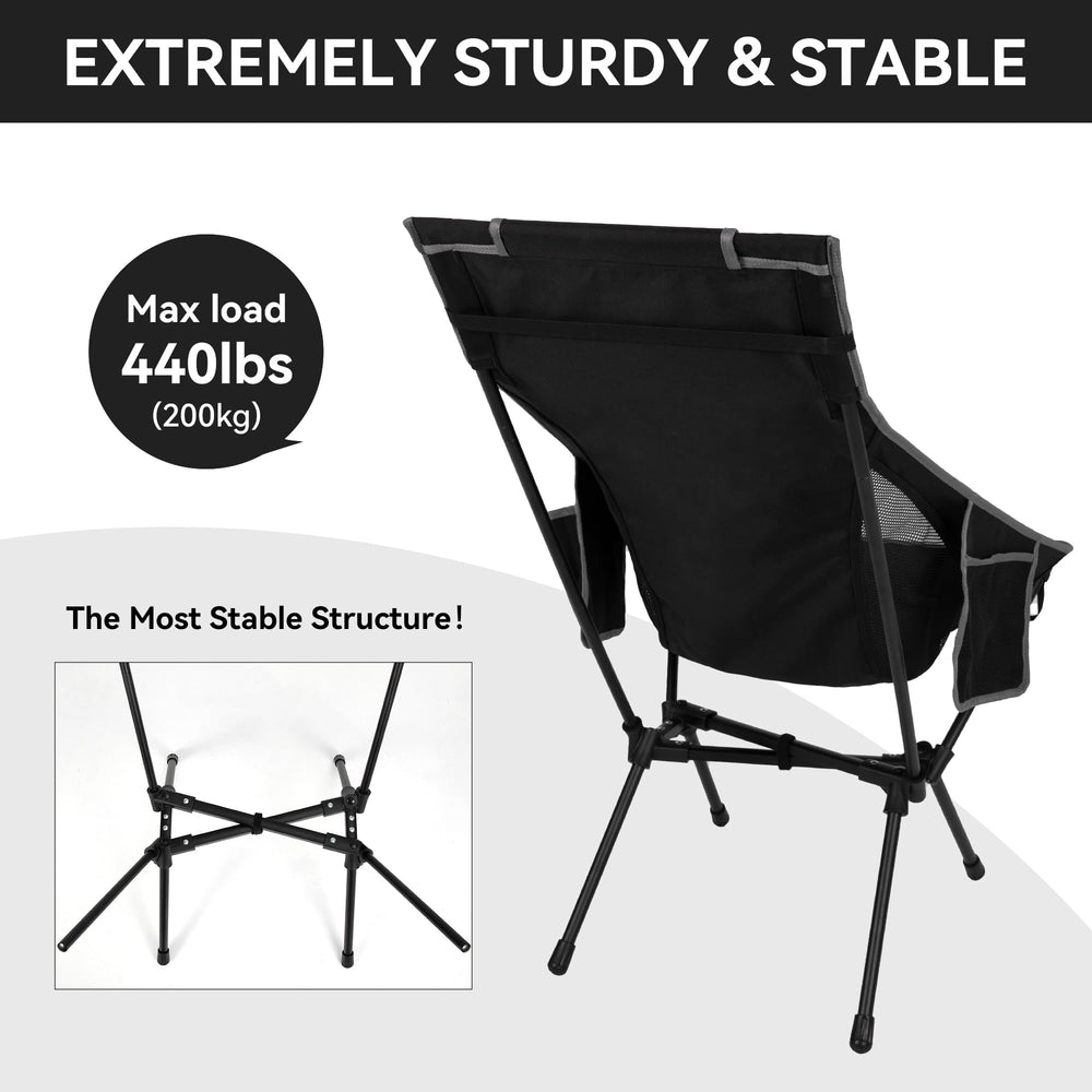 TOBTOS easy-installation aluminum poles show quick setup in seconds