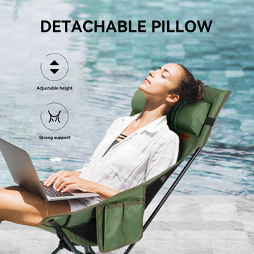 TOBTOS aircraft-grade aluminum frame and durable fabric for long-lasting use.