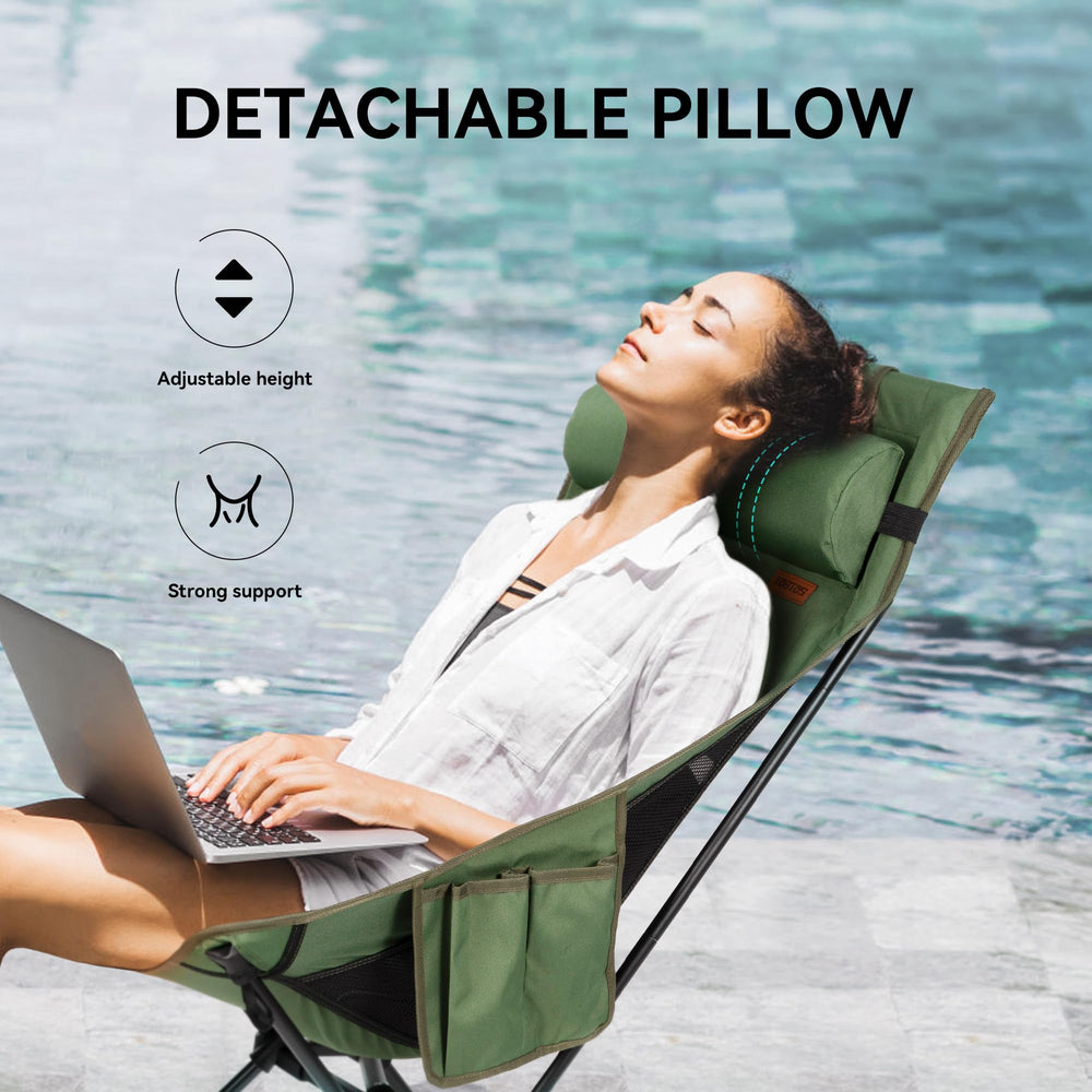 TOBTOS aircraft-grade aluminum frame and durable fabric for long-lasting use.