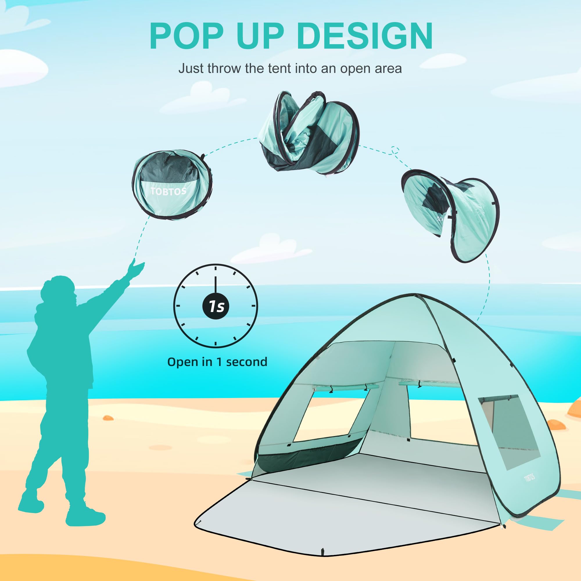 TOBTOS extendable-floor feature adds flexible space for gear.