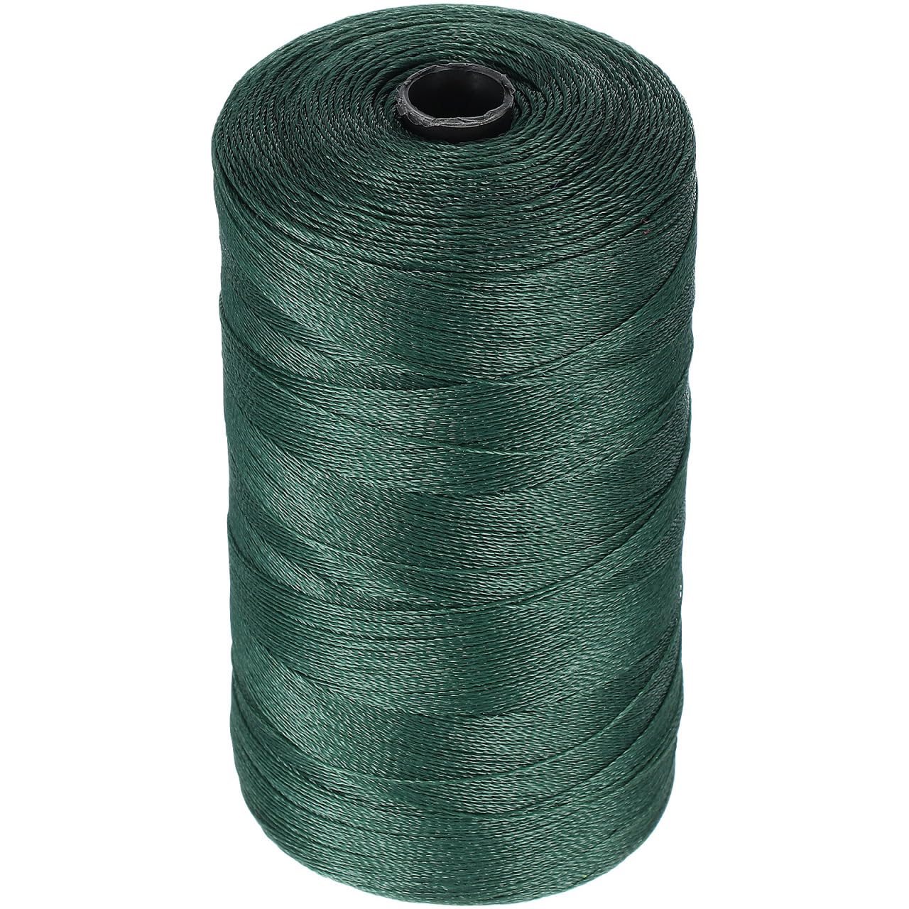 Toddmomy 1Roll braided nylon twine roll in dark green for outdoor tasks.