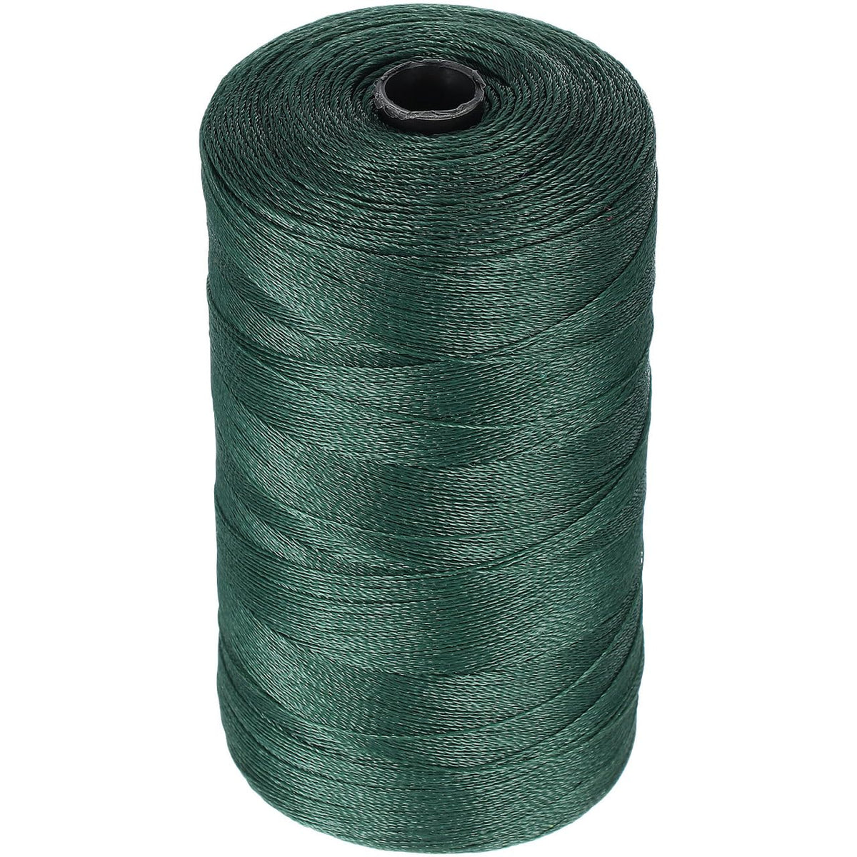 Toddmomy 1Roll braided nylon twine roll in dark green for outdoor tasks.