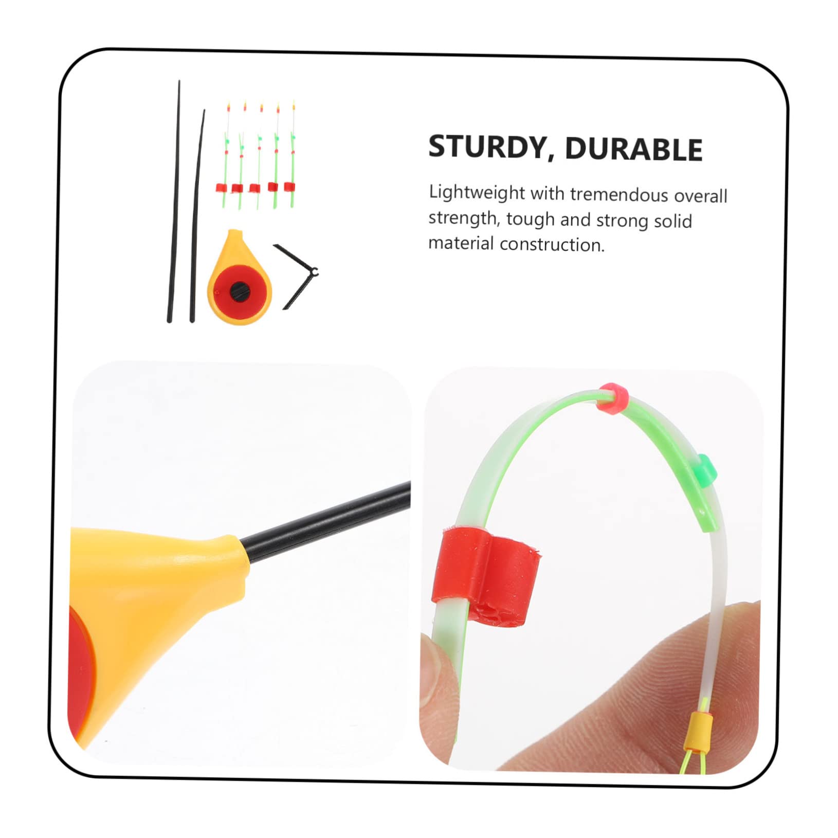 Toddmomy ABS material ensures durable, long-lasting winter fishing gear.