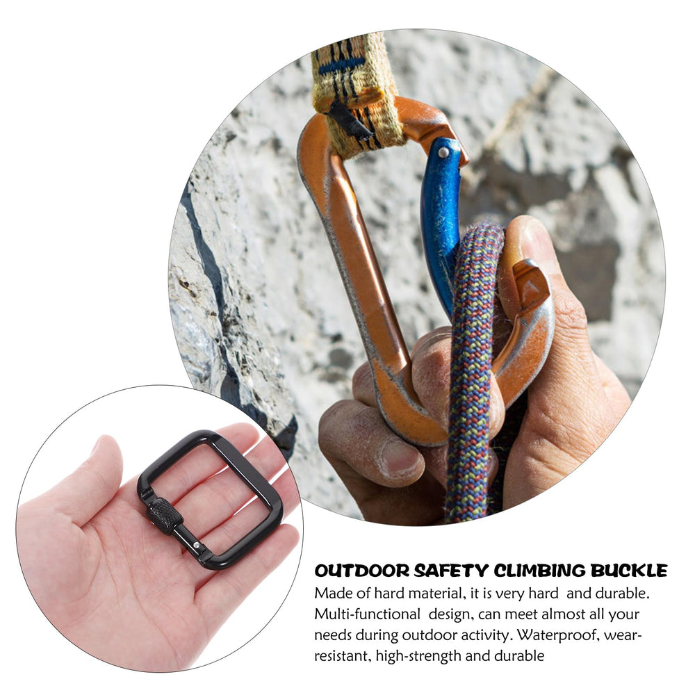 Toddmomy craft carabiner adds decorative touch to gear.
