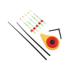 Toddmomy anti-entanglement design keeps line smooth during ice fishing.
