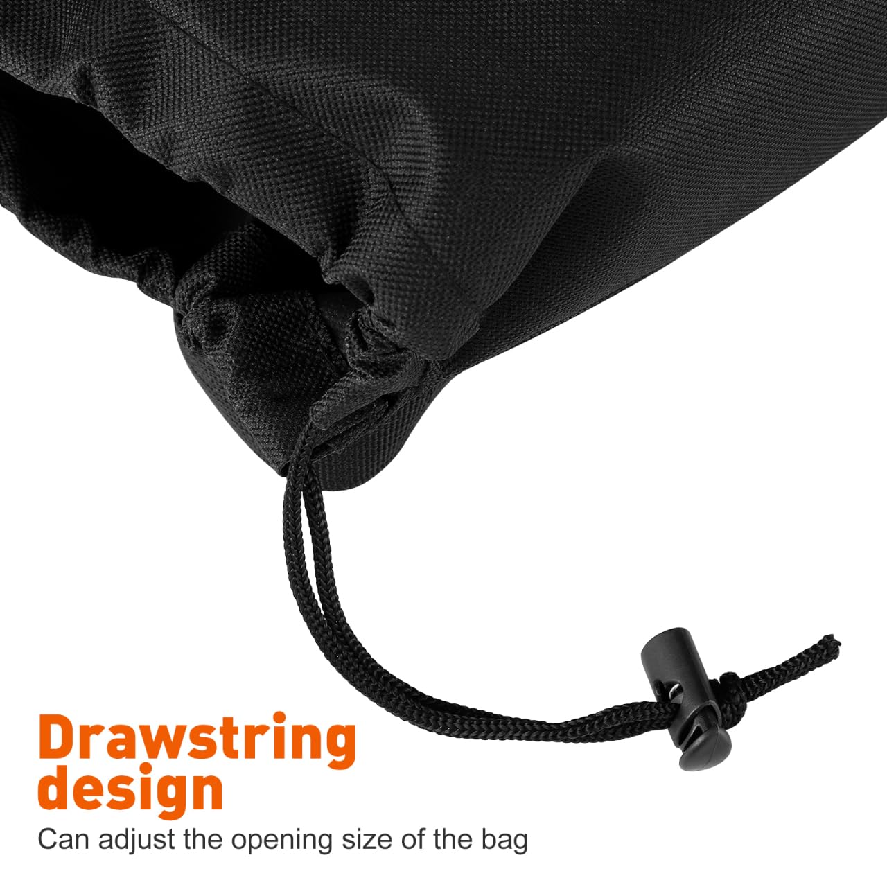 Toddmomy awning and tarp poles pouch helps keep camping areas tidy